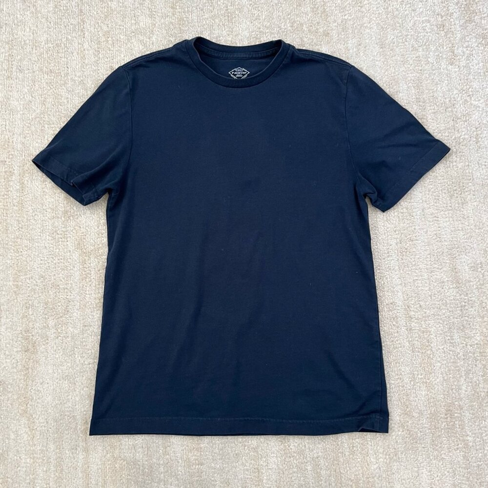 3 for $6 St. John’s Bay Crewneck Short Sleeve Cotton Tee Shirt S Blue
